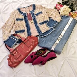 NANETTE CROPPED BLAZER - NWT